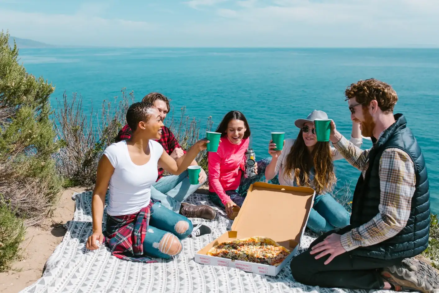 blanket picnic outdoor